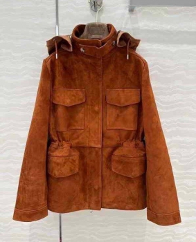 Замшевая куртка Loro Piana Артикул BMS-138103. Вид 2