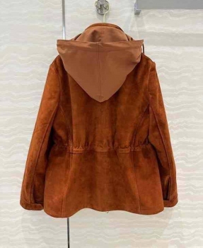 Замшевая куртка Loro Piana Артикул BMS-138103. Вид 4