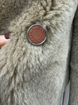 Двухсторонняя дубленка  Hermes Артикул BMS-138111. Вид 3