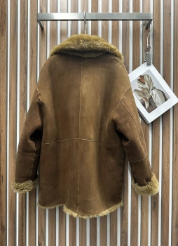 Двухсторонняя дубленка  Hermes Артикул BMS-138111. Вид 6