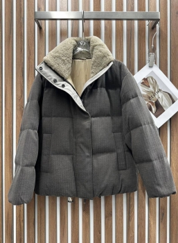 Пуховик Brunello Cucinelli Артикул BMS-138113. Вид 1