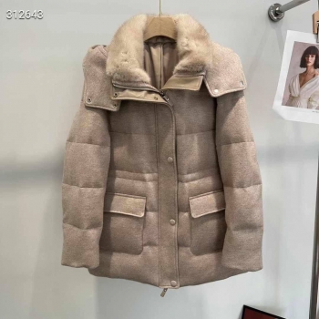  Куртка женская  Brunello Cucinelli Артикул BMS-138165. Вид 1