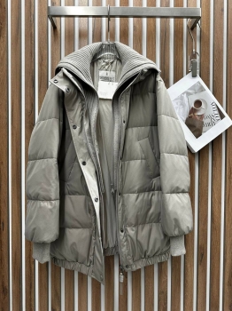 Пуховик  Brunello Cucinelli Артикул BMS-138371. Вид 8