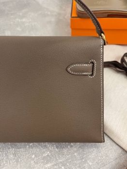Сумка женская Kelly Elan  Madame Leather Hermes Артикул BMS-138392. Вид 3