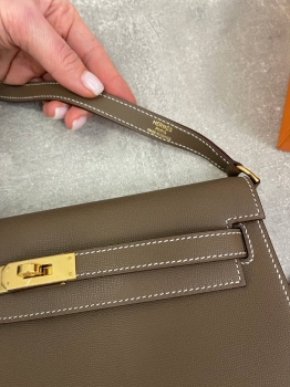 Сумка женская Kelly Elan  Madame Leather Hermes Артикул BMS-138392. Вид 6