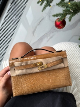 Сумка женская Kelly Pochette Hermes Артикул BMS-138493. Вид 2