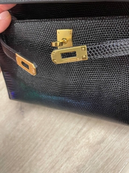Сумка женская Pochette,  Lezard Natura Hermes Артикул BMS-138580. Вид 4