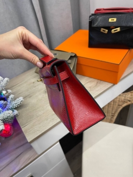 Сумка женская Pochette,  Lezard Natura Hermes Артикул BMS-138579. Вид 6