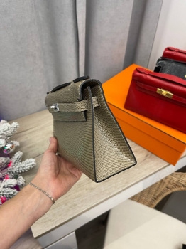 Сумка женская Pochette,  Lezard Natura Hermes Артикул BMS-138577. Вид 3