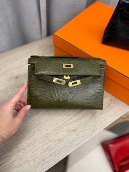Сумка женская Pochette,  Lezard Natura Hermes Артикул BMS-138574. Вид 2