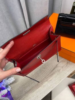 Сумка женская Pochette,  Lezard Natura Hermes Артикул BMS-138578. Вид 2