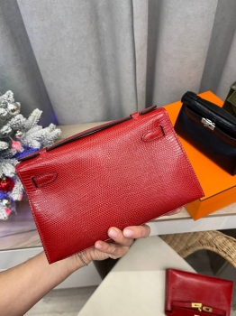Сумка женская Pochette,  Lezard Natura Hermes Артикул BMS-138578. Вид 6