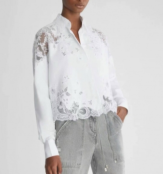 Блузка  Ermanno Scervino Артикул BMS-138655. Вид 1