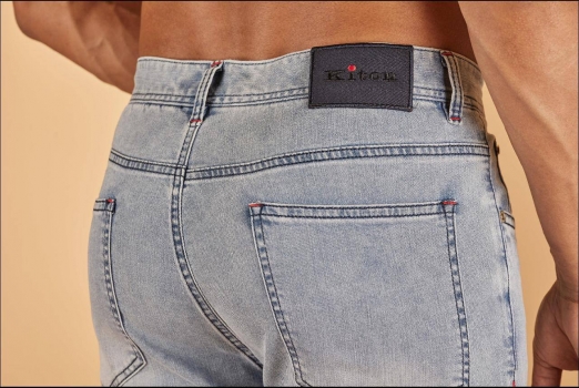  Джинсы Kiton Артикул BMS-138745. Вид 2