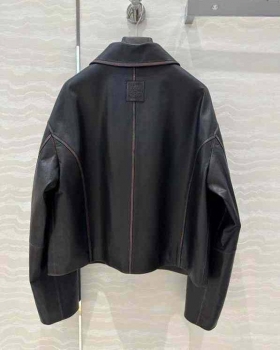 Кожаная куртка Loewe Артикул BMS-138950. Вид 2
