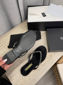 Шлепанцы  Chanel Артикул BMS-139037. Вид 4
