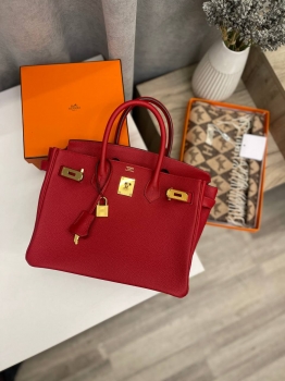 Сумка женская Birkin, 30, GHW Hermes Артикул BMS-139068. Вид 2