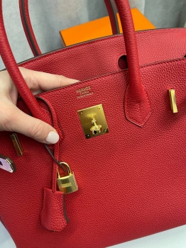 Сумка женская Birkin, 30, GHW Hermes Артикул BMS-139068. Вид 5