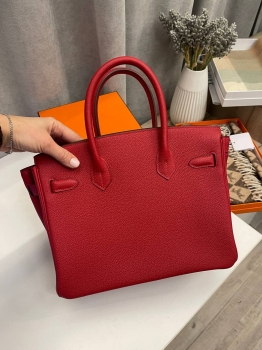 Сумка женская Birkin, 30, GHW Hermes Артикул BMS-139068. Вид 8