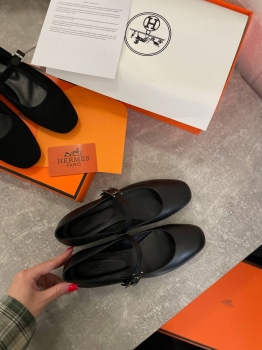 Балетки  Hermes Артикул BMS-139072. Вид 2
