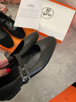 Балетки  Hermes Артикул BMS-139072. Вид 4