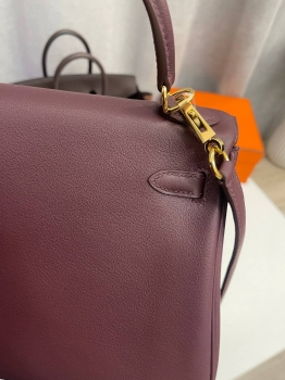 Сумка женская Kelly , 25  Swift Leather Hermes Артикул BMS-139119. Вид 4