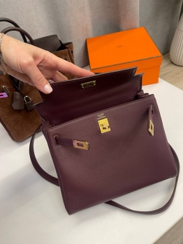 Сумка женская Kelly , 25  Swift Leather Hermes Артикул BMS-139119. Вид 5
