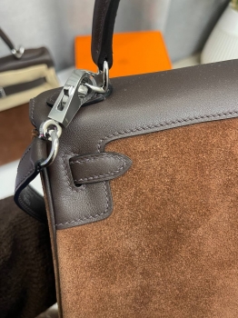Сумка женская Kelly, 25, PHW Togo leather Hermes Артикул BMS-139121. Вид 4