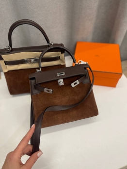Сумка женская Kelly, 25, PHW Togo leather Hermes Артикул BMS-139121. Вид 6