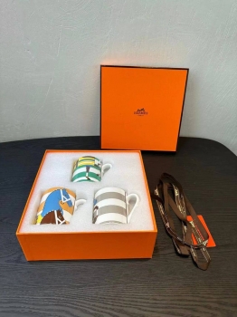 Набор из 3-х кружек  Hermes Артикул BMS-139139. Вид 3
