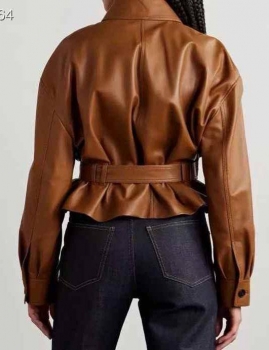 Кожаная куртка Yves Saint Laurent Артикул BMS-139205. Вид 2