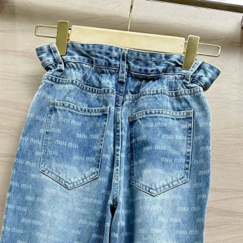 Джинсы  Miu Miu Артикул BMS-139254. Вид 6
