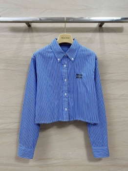 Рубашка  Miu Miu Артикул BMS-139256. Вид 1