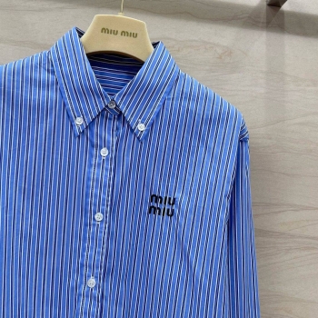 Рубашка  Miu Miu Артикул BMS-139256. Вид 4