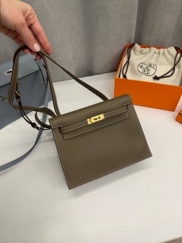 Сумка женская Kelly dance, Evercolor leather Hermes Артикул BMS-139268. Вид 1