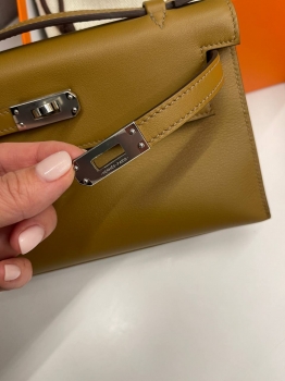 Сумка женская Kelly Pochette Hermes Артикул BMS-139275. Вид 6