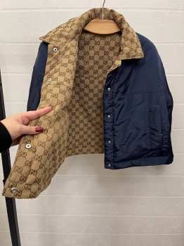 Двусторонняя куртка  Gucci Артикул BMS-139331. Вид 4