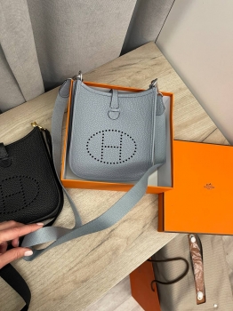  Сумка женская  Evelyne mini Hermes Артикул BMS-139362. Вид 1