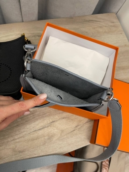  Сумка женская  Evelyne mini Hermes Артикул BMS-139362. Вид 3