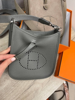  Сумка женская  Evelyne mini Hermes Артикул BMS-139360. Вид 3