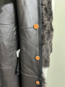 Двухсторонняя дубленка Hermes Артикул BMS-139394. Вид 4