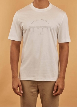 Футболка  Brunello Cucinelli Артикул BMS-139444. Вид 1