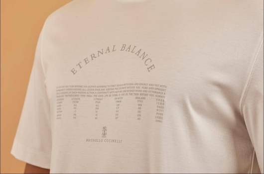 Футболка  Brunello Cucinelli Артикул BMS-139444. Вид 3