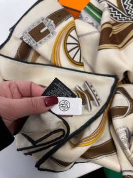 Платок  Hermes Артикул BMS-139486. Вид 4