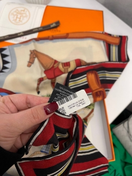 Платок  Hermes Артикул BMS-139483. Вид 2