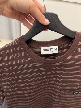  Футболка Miu Miu Артикул BMS-139529. Вид 5