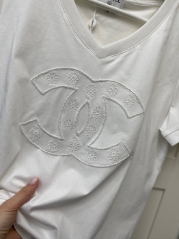 Футболка Chanel Артикул BMS-139535. Вид 3