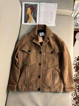Замшевая куртка Miu Miu Артикул BMS-139567. Вид 2