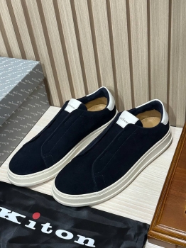 Слипоны Kiton Артикул BMS-139727. Вид 1