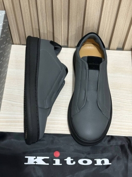 Слипоны Kiton Артикул BMS-139728. Вид 2